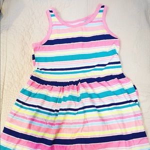 Colorful girls summer dress